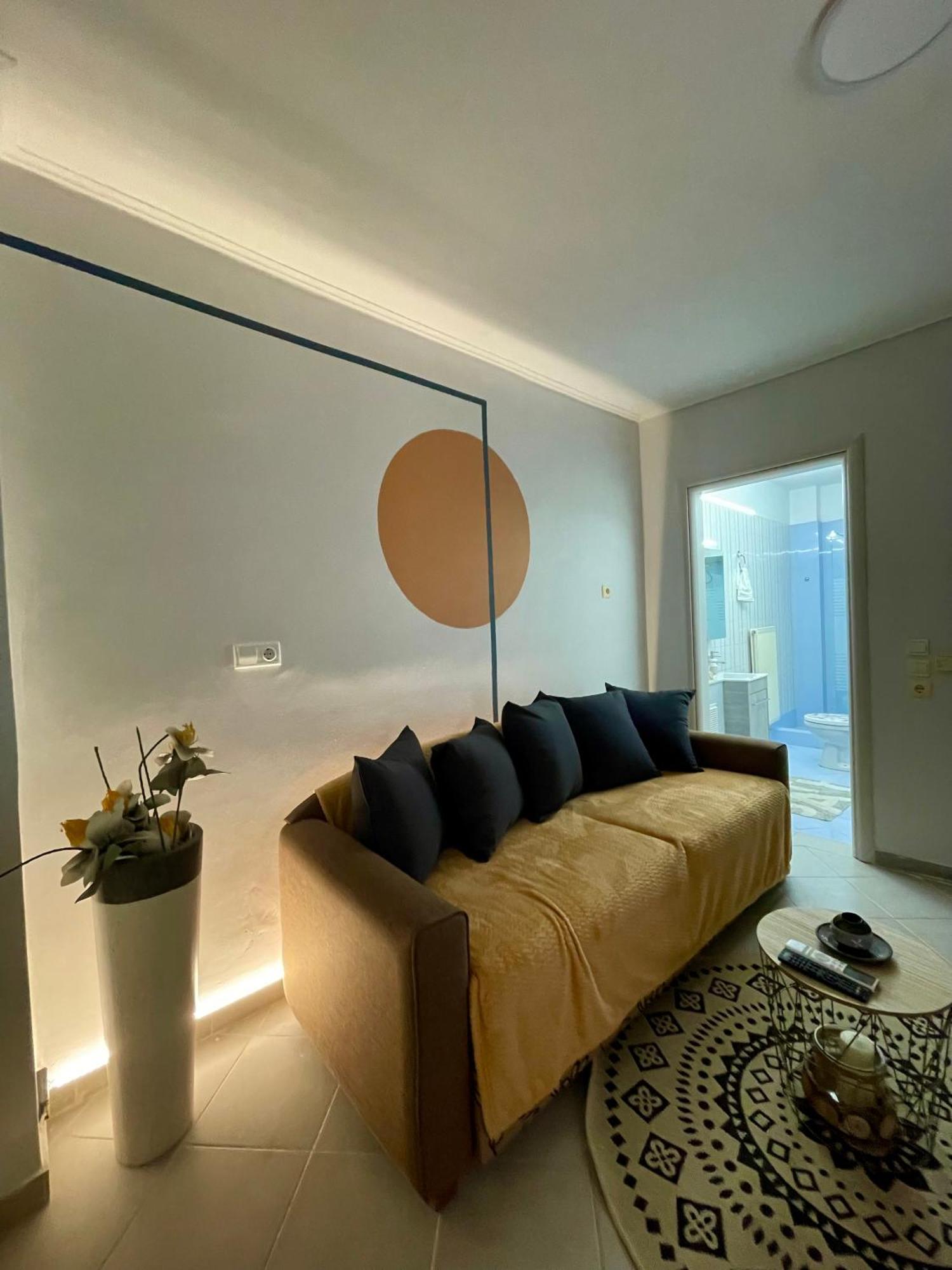 Cozy Minimal Apartment Pireu Exterior foto